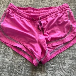 Lululemon Athletica Pink Athletic Shorts Lightweight Elastic Waist